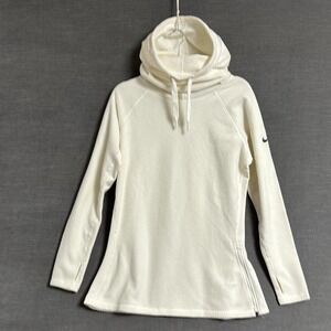 Nike Hoodie L Sphere Thermal Funnel Neck Pullover Fleece Running Snorkle‎